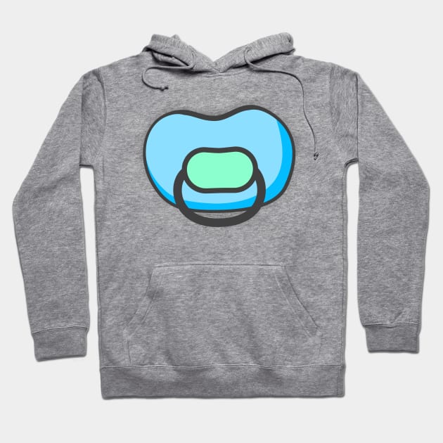 Baby pacifier Hoodie by jurgen